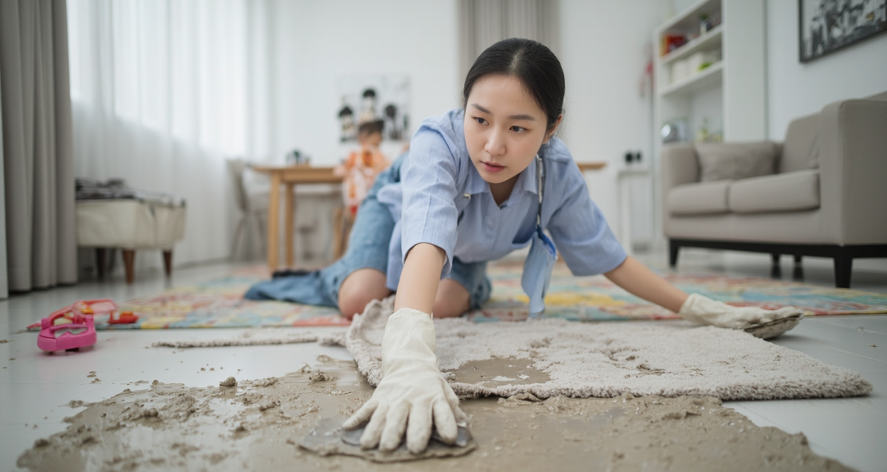 地毯上的橡皮泥怎么去除？超实用攻略来啦！轮播图1