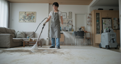 上门清洗家用地毯：让家的温馨焕然一新图片4