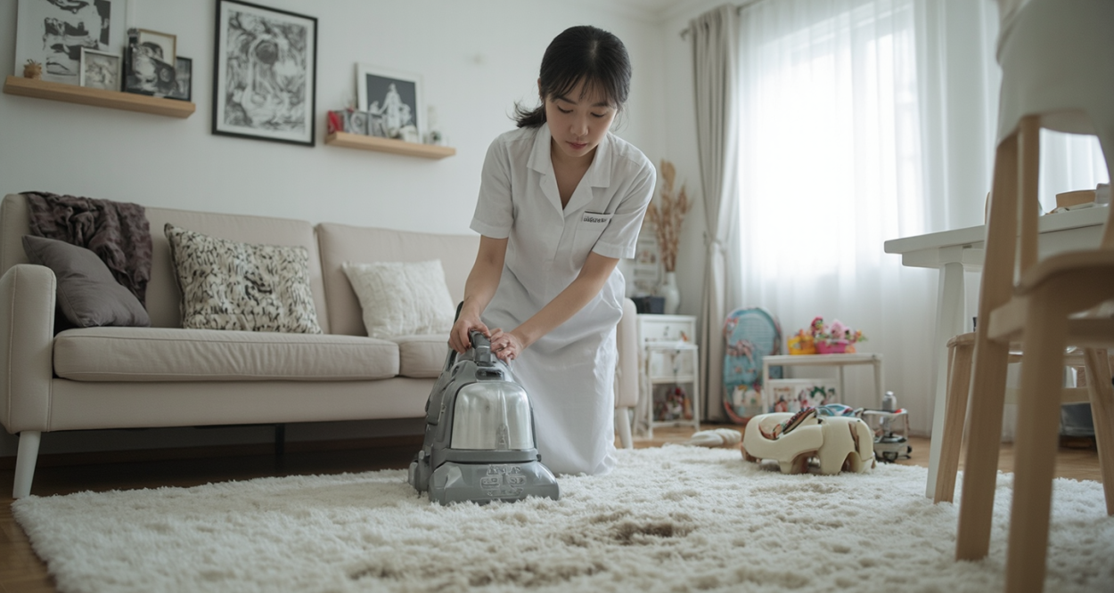 成都地毯上门清洗：家的温馨从清洁开始轮播图2