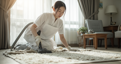 家居秘籍：轻松搞定方块地毯清洁图片9