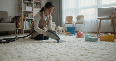 家中大地毯如何高效清洗？秘诀来啦！图片14