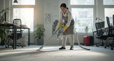 办公室地毯深度清洁，打造舒适工作环境图片1