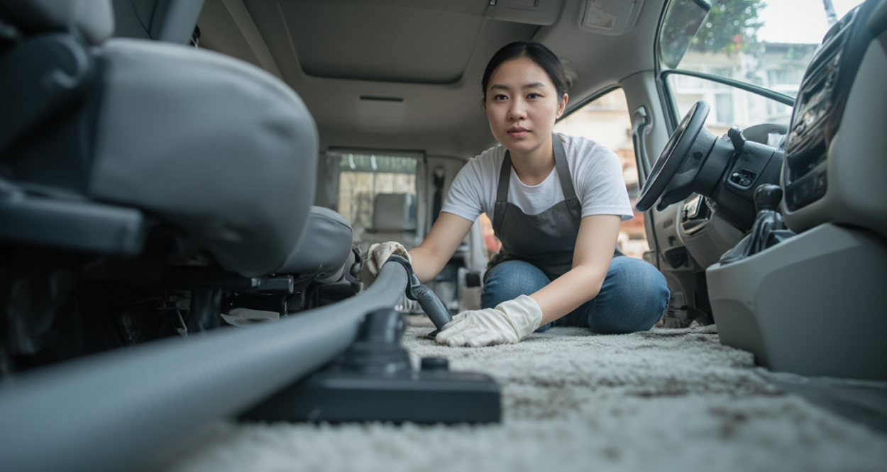 家庭车地毯清洁大揭秘：让你的爱车焕然一新！轮播图1