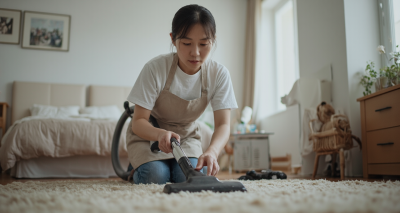 床边地毯怎样清洗？让你的家居生活更清新图片5