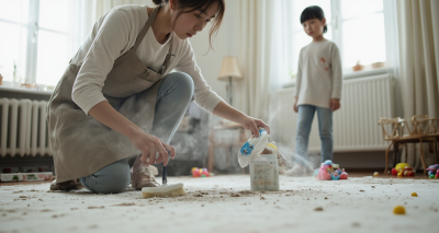 家中清洁新宠：揭秘地毯抽洗粉的神奇魅力图片6