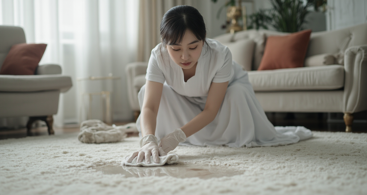地毯的油渍怎么清洗？实用家庭清洁指南轮播图1