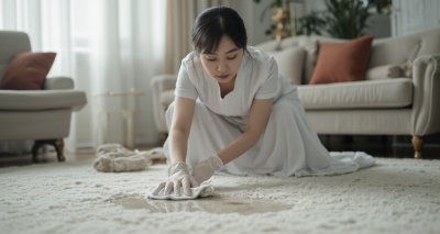 地毯的油渍怎么清洗？实用家庭清洁指南图片14