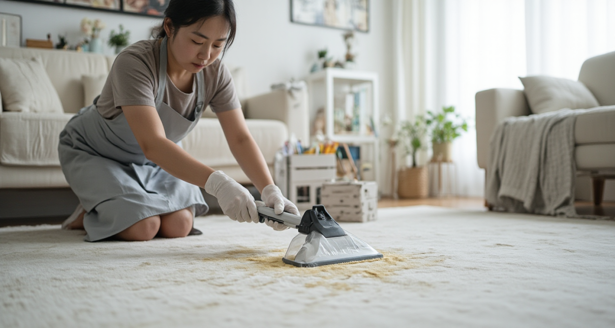家庭小妙招：地毯泛黄怎么清洗有妙招轮播图2