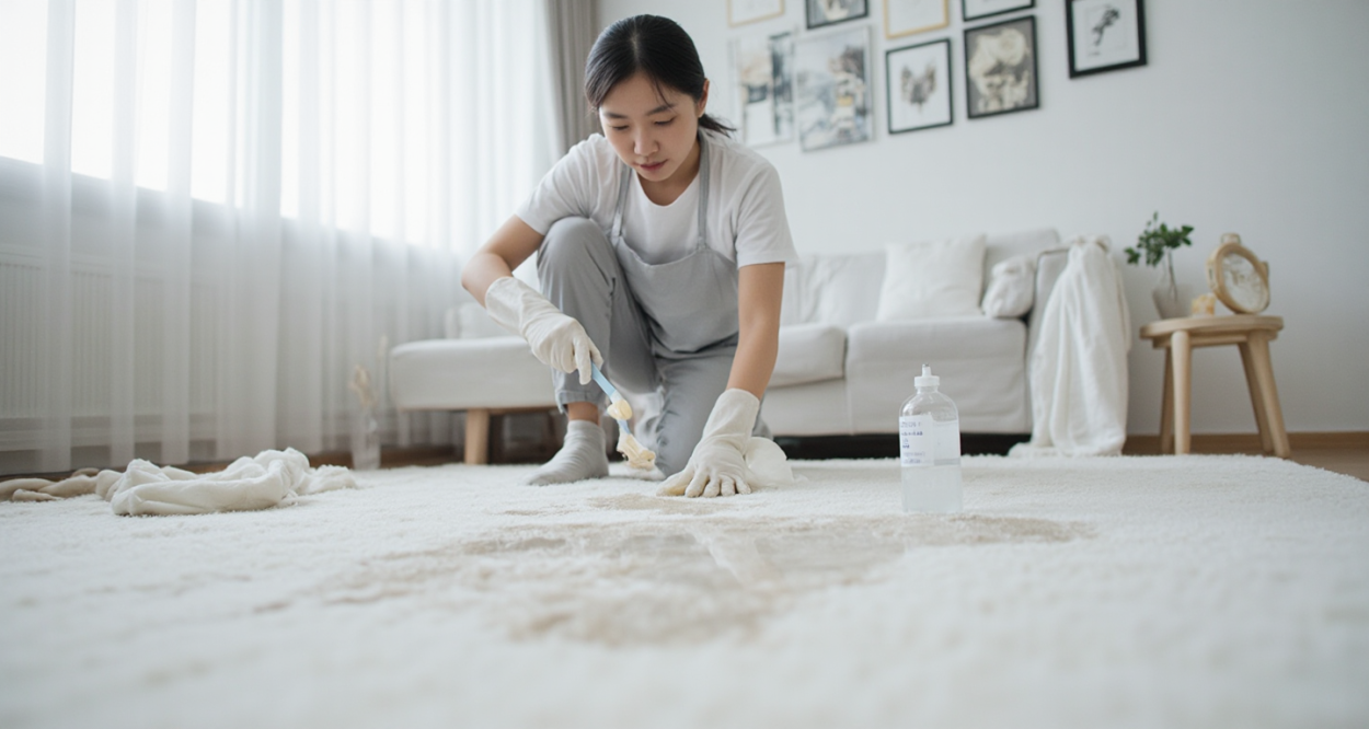 地毯上的胶水怎么清洗？教你几招轻松搞定！轮播图1