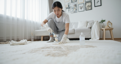 地毯上的胶水怎么清洗？教你几招轻松搞定！图片11