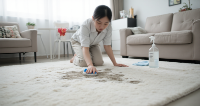 地毯上的霉点去除全攻略，让家居焕然一新！图片14