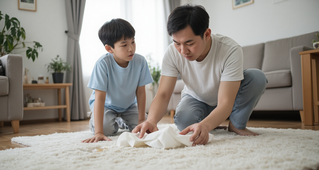 地毯吐脏了怎么高效清洗？轮播图1