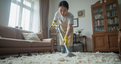 毛毛地毯怎么清理才能干净？家庭清洁小妙招揭秘！图片10