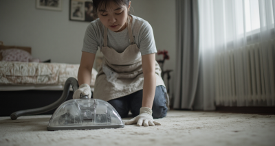 卧室地毯清洁大作战：让你的居家环境焕然一新图片10