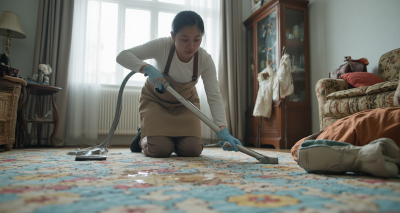 纤维地毯清洗：让家的温馨不再藏污纳垢图片4