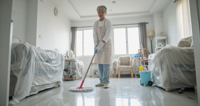 楼盘开荒保洁：新家焕新颜的必备步骤图片15