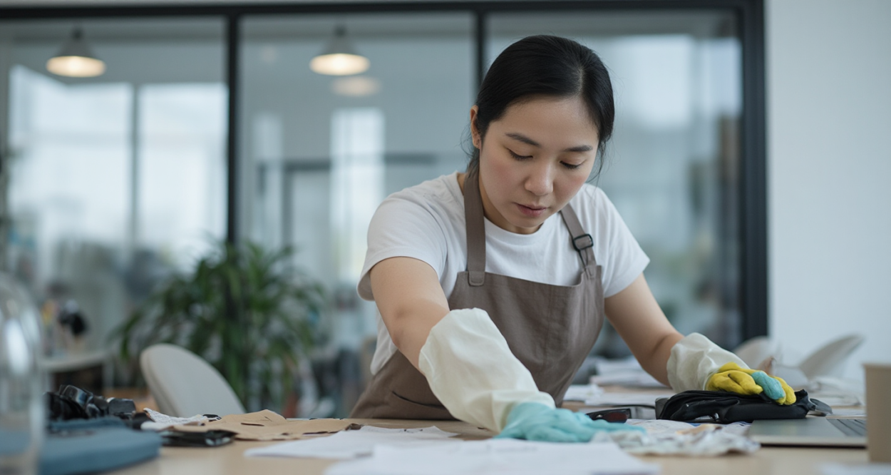 办公室保洁开荒：打造清新高效的工作环境轮播图2