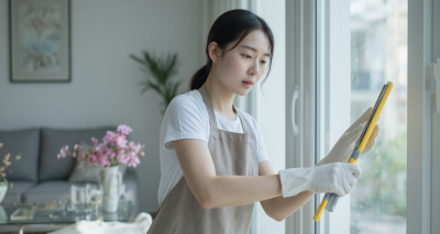 开荒保洁玻璃怎么擦？轻松搞定新家明亮视界！图片2