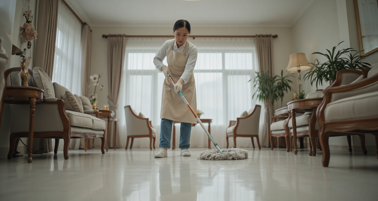 别墅清洁开荒：打造您的梦想家园第一步轮播图2
