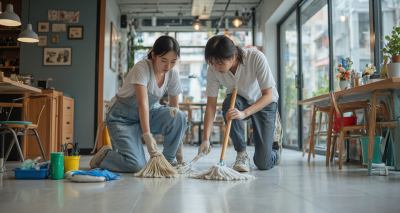 店铺开荒保洁：打造新店首秀的闪亮起点图片1