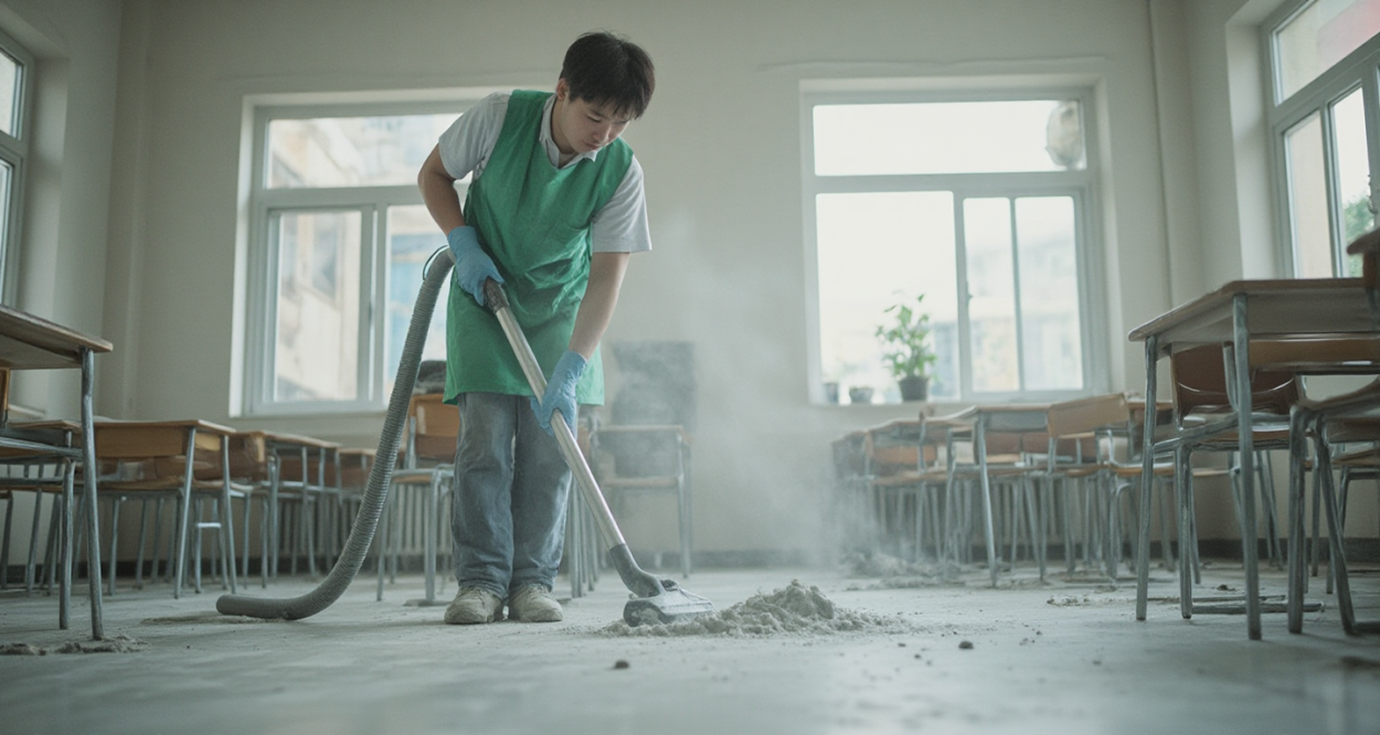 教学楼开荒保洁价格揭秘：多少钱一平米？轮播图2