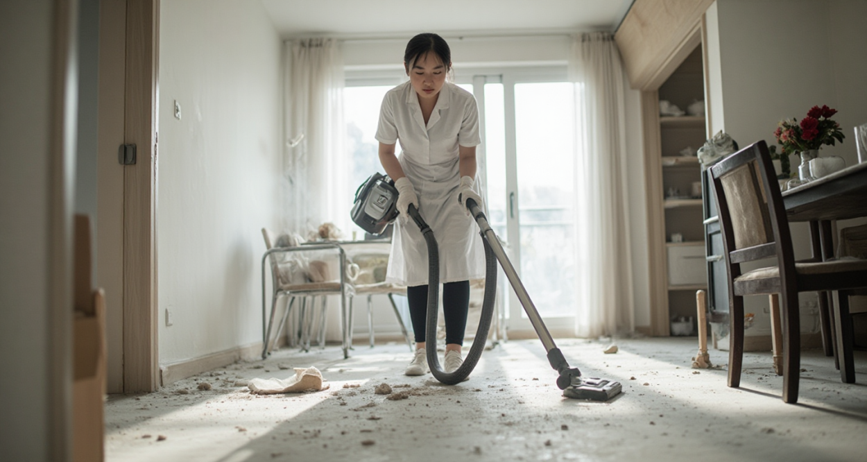 楼盘开荒保洁清洗：打造新家第一步的清新与舒适轮播图2