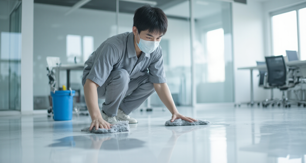 专业商务楼开荒保洁公司：打造您的办公新环境轮播图1