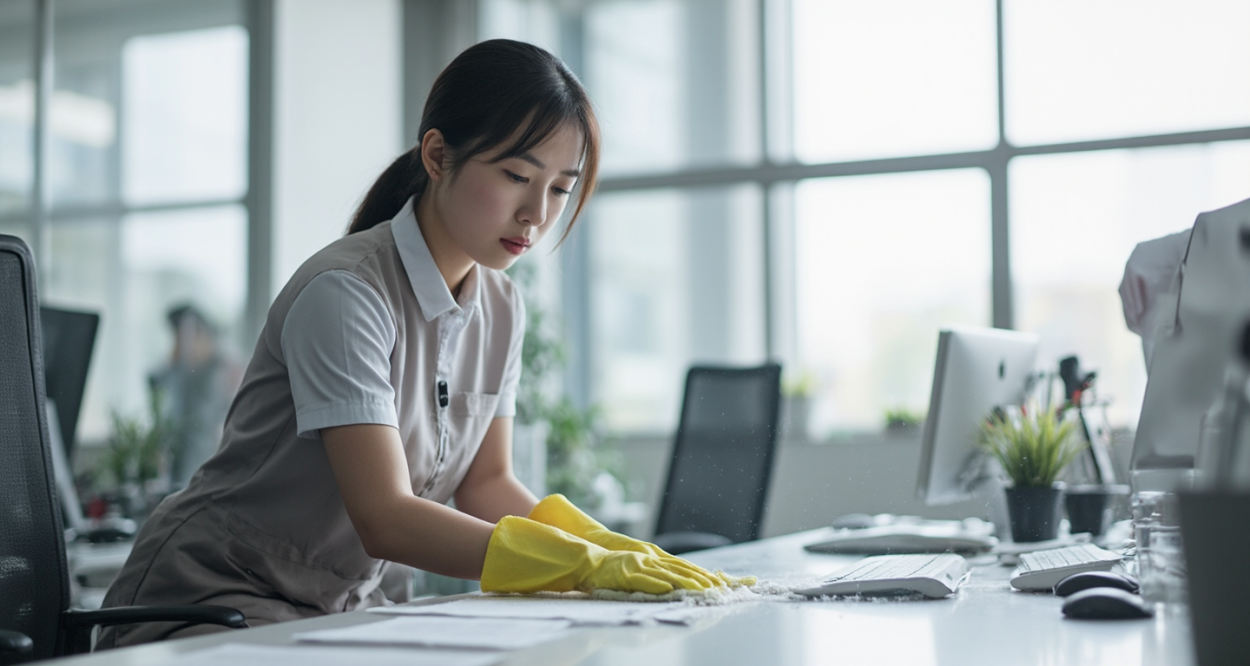 单位保洁开荒：打造清新办公环境的秘诀轮播图1