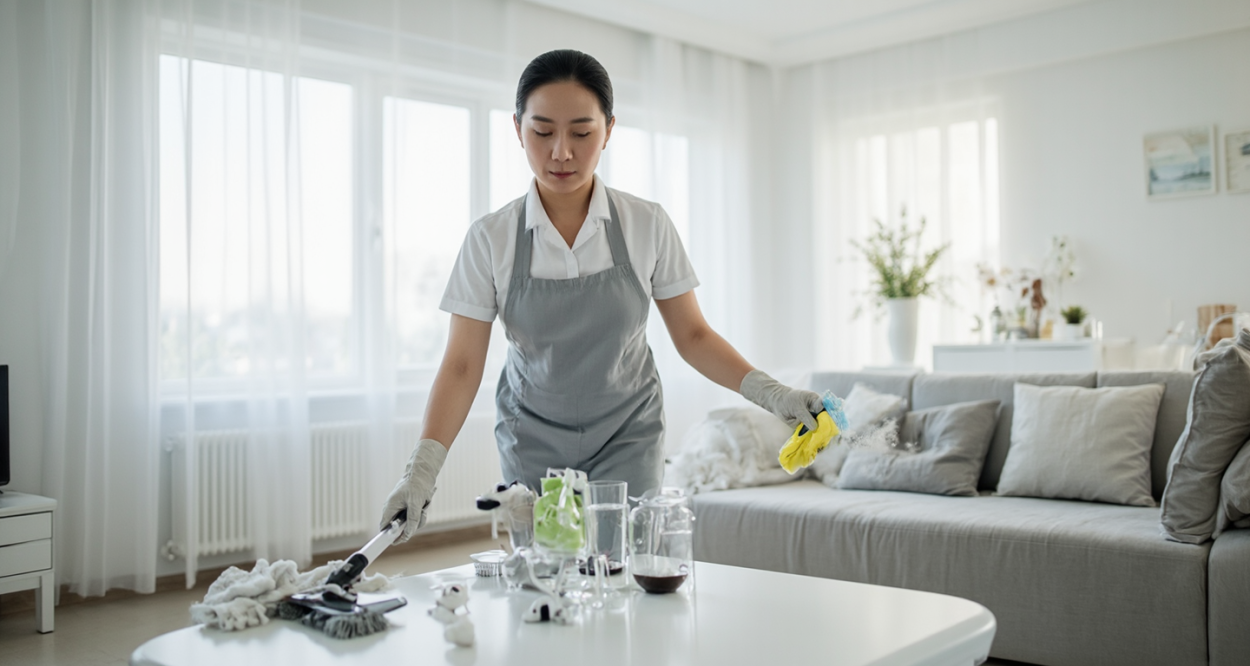 揭秘室内开荒保洁服务的神奇魅力轮播图2