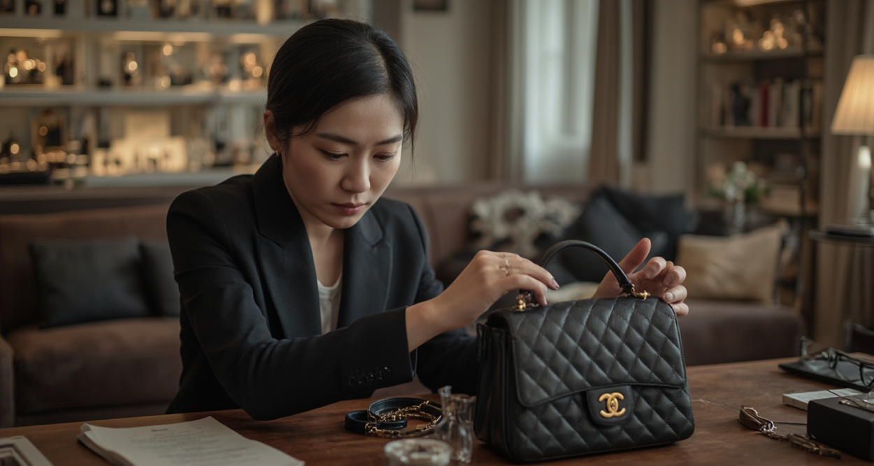 揭秘！名香奈儿包包回收价格背后的秘密轮播图2